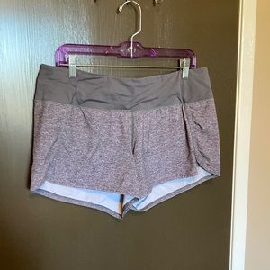 Grey lululemon shorts